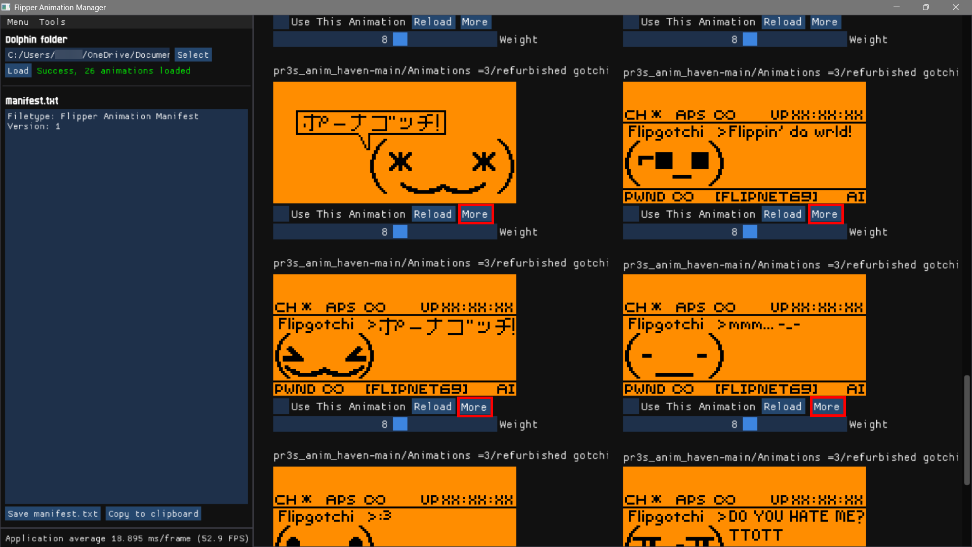 Preview your pack(s)